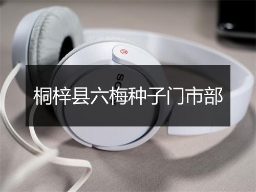 桐梓县六梅种子门市部
