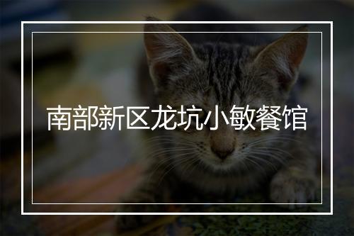 南部新区龙坑小敏餐馆