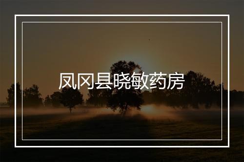凤冈县晓敏药房