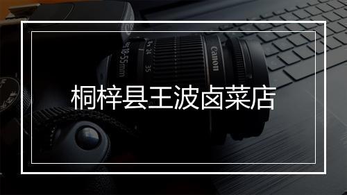 桐梓县王波卤菜店