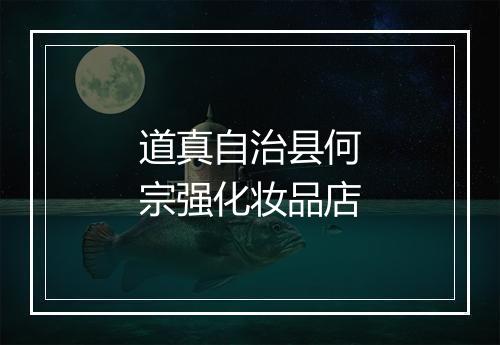 道真自治县何宗强化妆品店