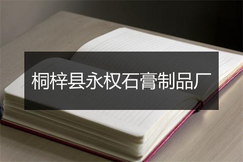 桐梓县永权石膏制品厂