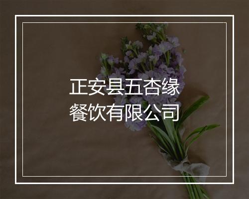 正安县五杏缘餐饮有限公司
