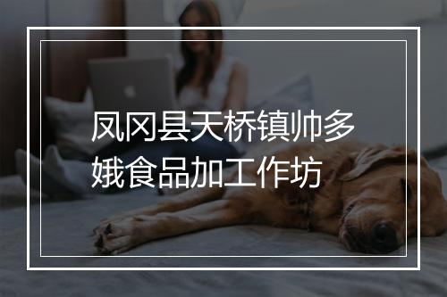 凤冈县天桥镇帅多娥食品加工作坊
