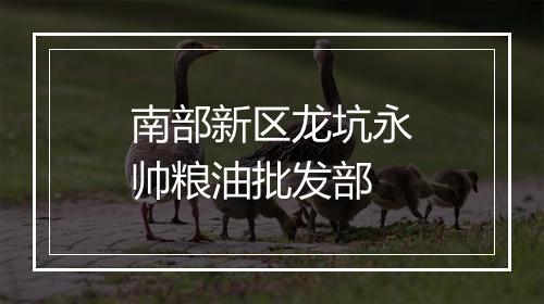 南部新区龙坑永帅粮油批发部