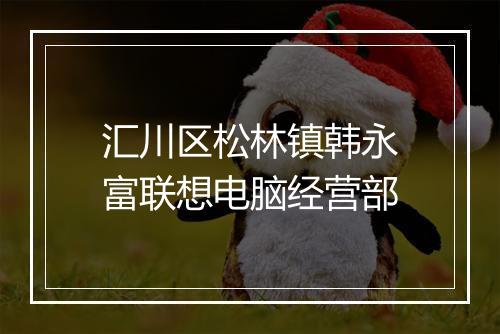 汇川区松林镇韩永富联想电脑经营部