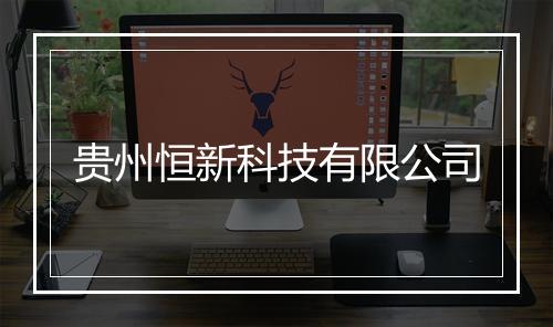 贵州恒新科技有限公司