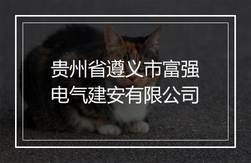 贵州省遵义市富强电气建安有限公司