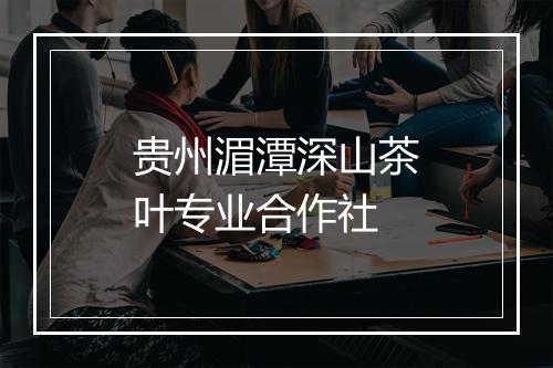 贵州湄潭深山茶叶专业合作社
