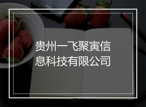 贵州一飞聚寅信息科技有限公司