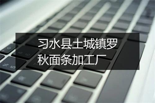 习水县土城镇罗秋面条加工厂