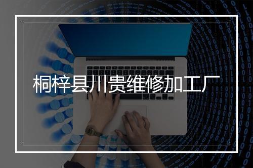 桐梓县川贵维修加工厂