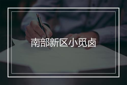 南部新区小觅卤