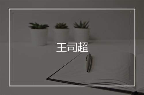 王司超