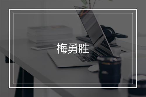 梅勇胜