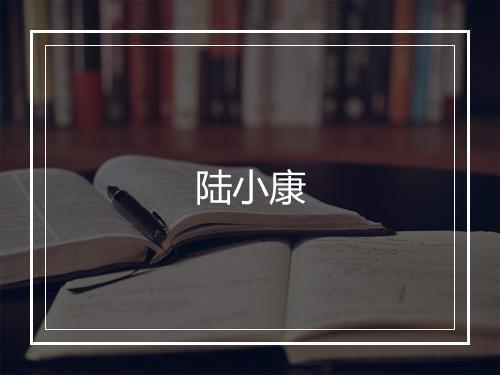 陆小康