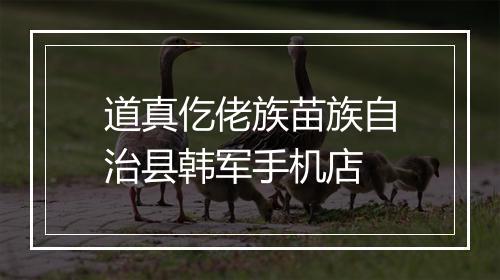 道真仡佬族苗族自治县韩军手机店