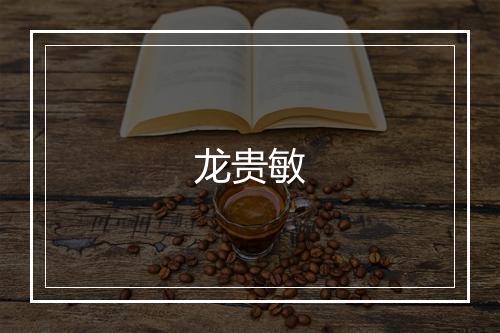 龙贵敏