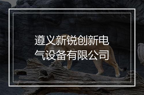 遵义新锐创新电气设备有限公司
