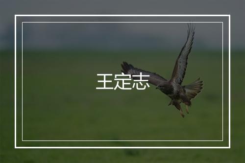 王定志