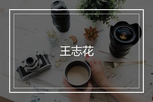 王志花