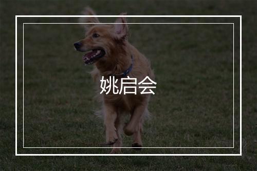 姚启会