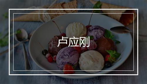 卢应刚