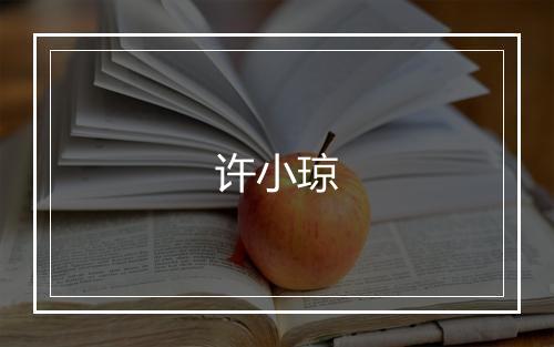 许小琼