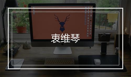 衷维琴