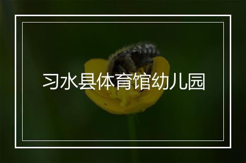 习水县体育馆幼儿园
