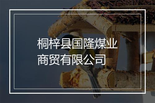 桐梓县国隆煤业商贸有限公司