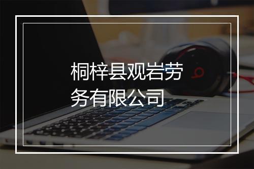 桐梓县观岩劳务有限公司