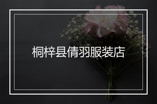 桐梓县倩羽服装店