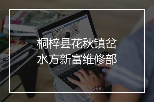 桐梓县花秋镇岔水方新富维修部