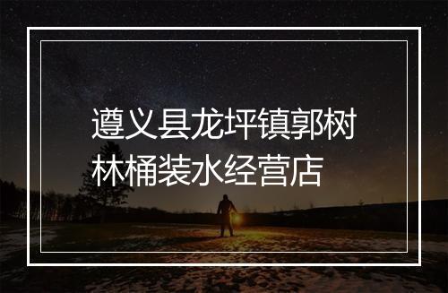 遵义县龙坪镇郭树林桶装水经营店