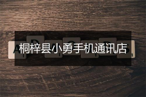 桐梓县小勇手机通讯店