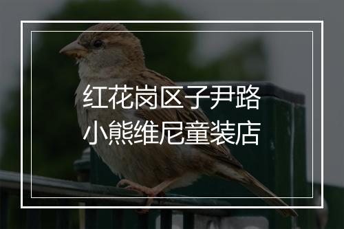 红花岗区子尹路小熊维尼童装店