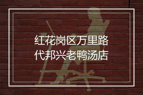 红花岗区万里路代邦兴老鸭汤店