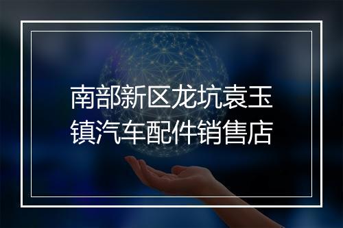 南部新区龙坑袁玉镇汽车配件销售店