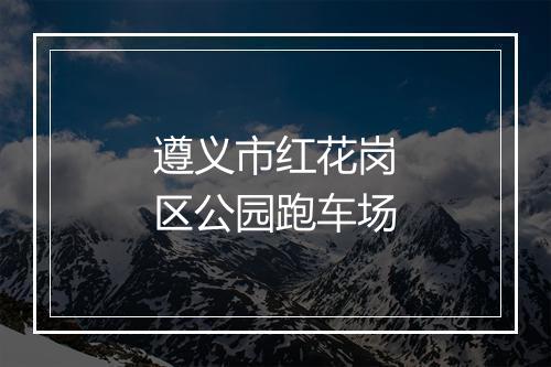 遵义市红花岗区公园跑车场