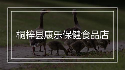 桐梓县康乐保健食品店