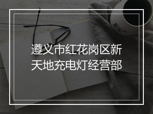 遵义市红花岗区新天地充电灯经营部