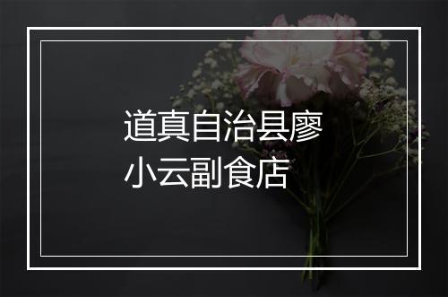 道真自治县廖小云副食店