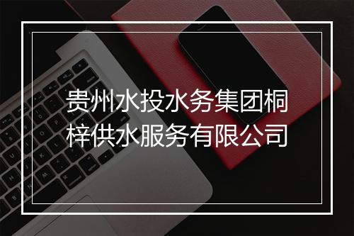 贵州水投水务集团桐梓供水服务有限公司