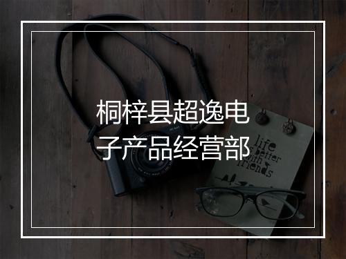 桐梓县超逸电子产品经营部