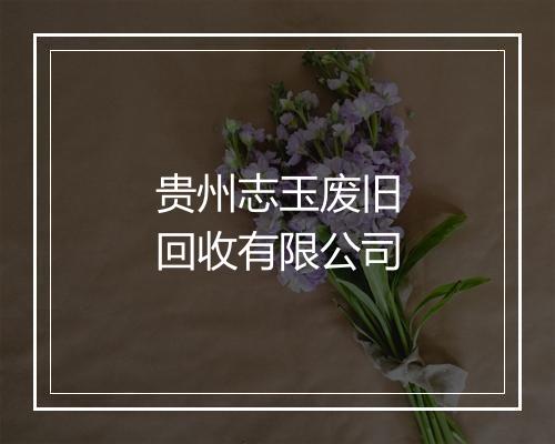 贵州志玉废旧回收有限公司