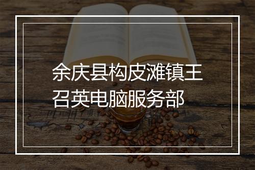 余庆县构皮滩镇王召英电脑服务部