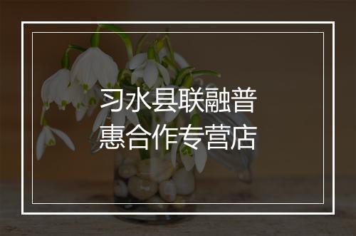 习水县联融普惠合作专营店