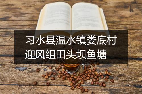 习水县温水镇娄底村迎风组田头坝鱼塘