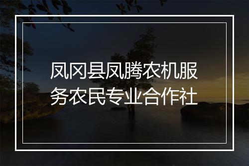凤冈县凤腾农机服务农民专业合作社
